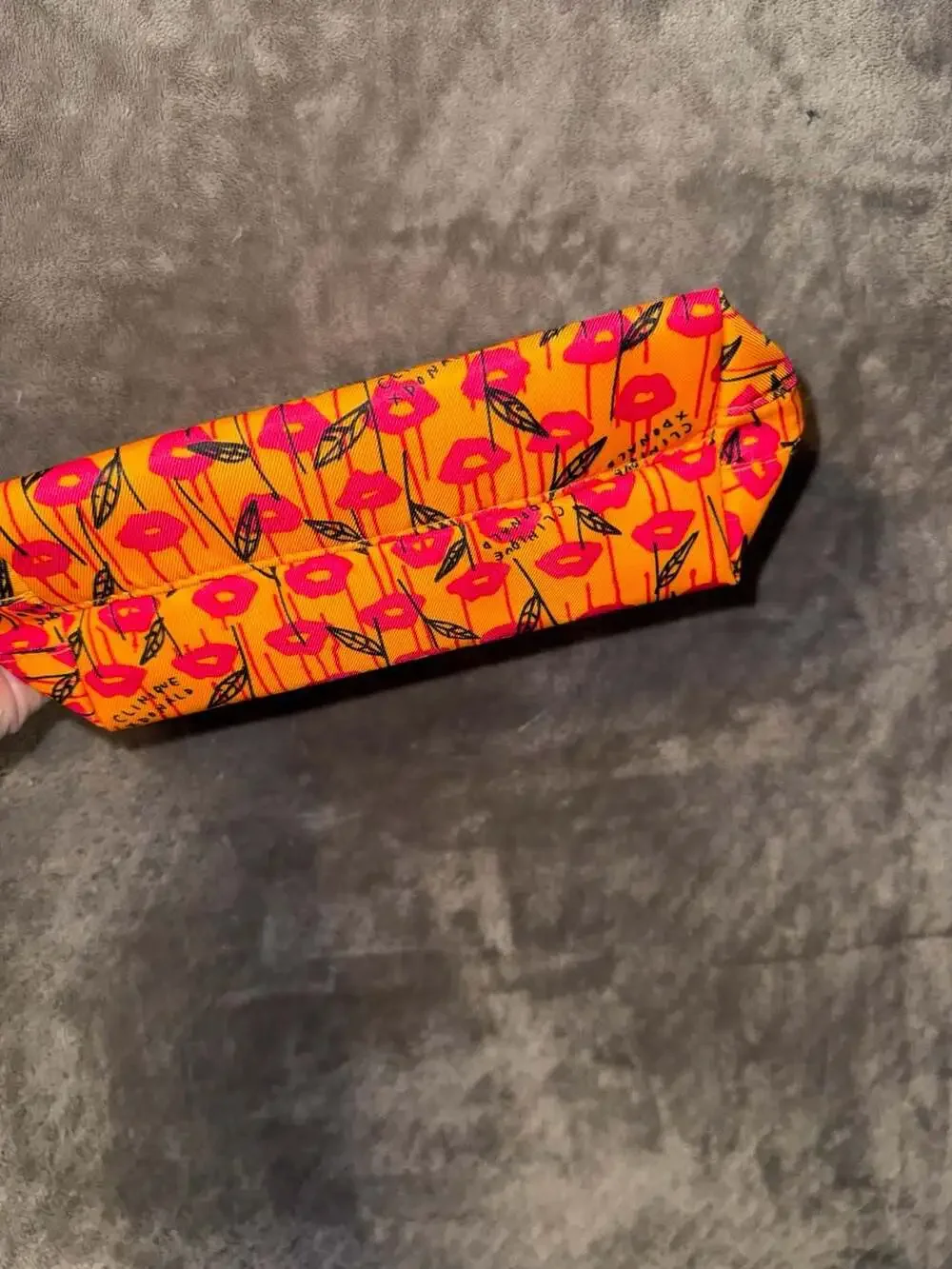 Clinique x Donald Robertson Limited Edition Cosmetic Travel Bag